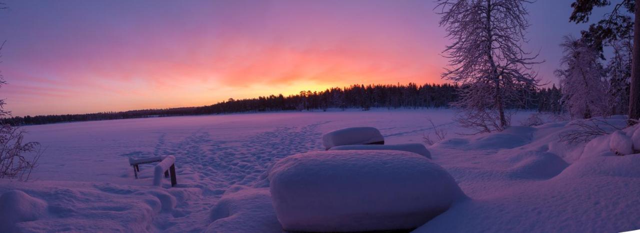 Hirsi - The White Blue Wilderness Lodge Kaamanen ภายนอก รูปภาพ